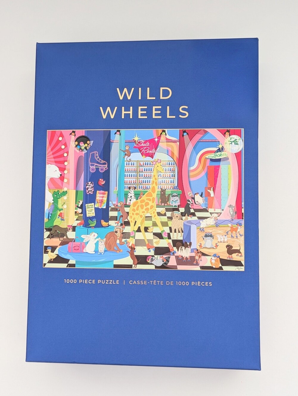 NEW IN BOX Hobbry "Wild Wheels" 1000-Piece Puzzle